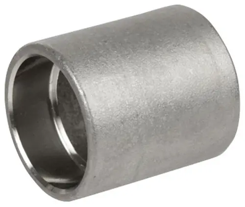 Smith Cooper Cast 150# Stainless Steel 2 1/2 in. Full Coupling Fitting - Socket Weld - Fig. 3716CP