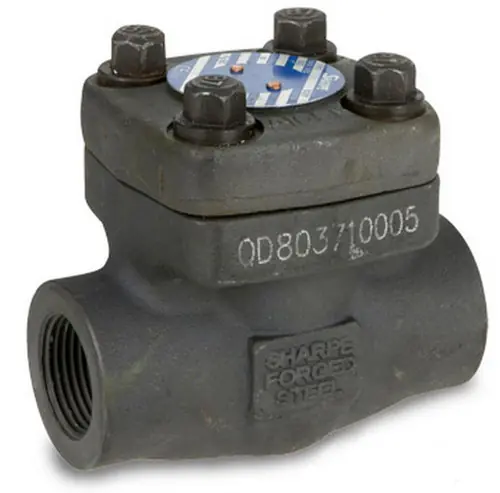 Sharpe Class 800 2 in. NPT Threaded Forged Carbon Steel Swing Check Valve