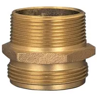 Dixon Brass 3 in. Male to Male Hex Nipples
