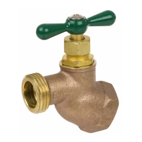 Smith Cooper Series 168 Heavy-Duty Brass Female NPT Inlet Hose Bibbs