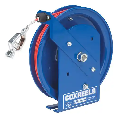 Coxreels SD-35-1 Static Discharge Spring Driven Cable Reel w/ 35 ft. Stainles Steel Cable