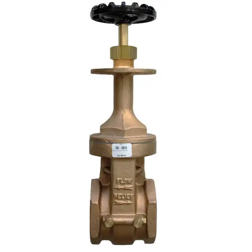 Morrison Bros. Series 535 2 in. Brass Gate Valve w/ Expansion Relief - Locking
