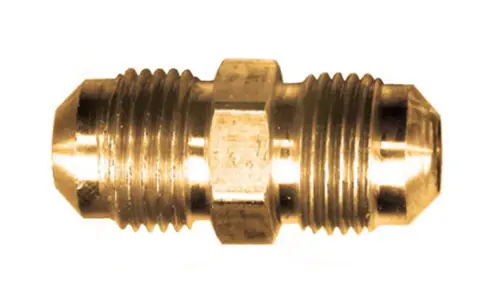 Gas-Flo Brass S.A.E. 45° Flare Union Coupling - Flare to Flare