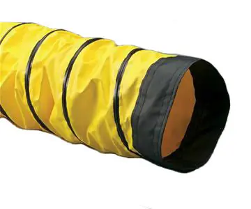 Flexaust Springflex® AWP-W Series 25 ft. Duct Hose (-20°F to 325°F)