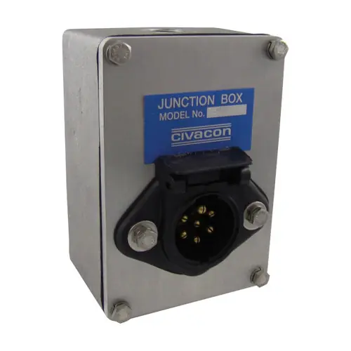 Civacon Blue Optic Breakaway Junction Box w/ 7-Pin Socket