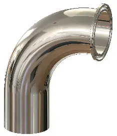 Dixon High Purity BioPharm Clamp x Weld Elbows