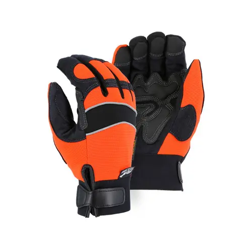 Majestic Armor Skin Winter Gloves (Orange)