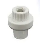 Plast-O-Matic Series GGME 1/4 in. x 1/2 in. NPT Miniature FKM Gauge Guard