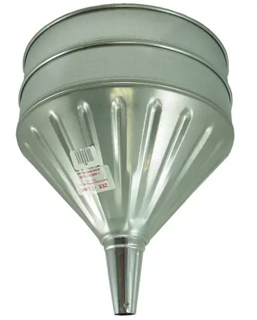 Zeeline Galvanized 8 Quart Funnel