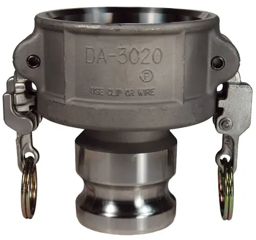 Dixon Stainless Steel EZ Boss-Lock Reducing Female Coupler x Male Adapter