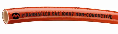 Kuriyama Piranhaflex 100R7 PF354NC Orange Non-Conductive Hydraulic Hose - Hose Only