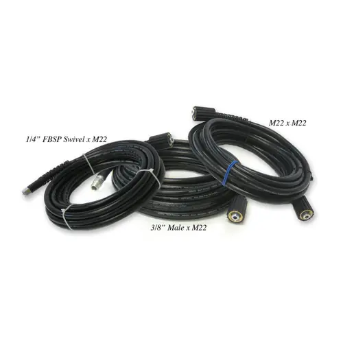 Suttner 1/4 in. 3000 PSI Hose with M22 x M22 Fittings