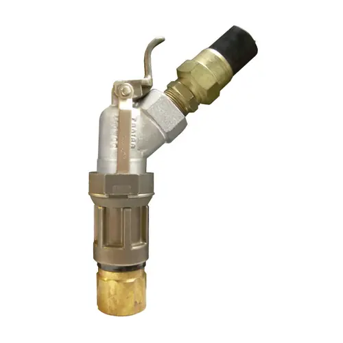Emerson Fisher Type N480 45° 1 3/4 in. ACME x 1 in. NPT Hose End Valve