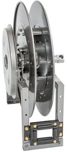 Hannay Reels N-800 Series Spring Rewind Reel Parts - J Spring with Arbor - 63, 64D