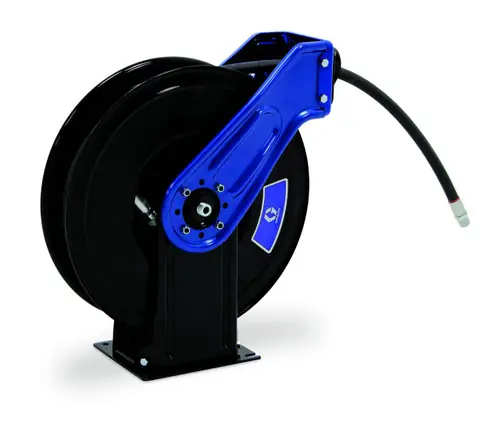 Graco XDX 20, Grease, 1/2 in. (13 mm) Inlet, 3/8 in. X 50 ft. (10 mm X 15 m) Hose, NPT, Truck/Bench Mount ( Blue)