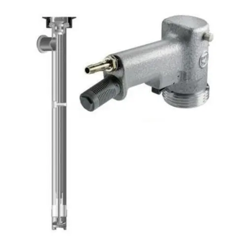 Flux 427S 3A Sanitary Pumps w/ F416 Explosion-Proof Air Motor With Trigger Valve - 27 in. Tube