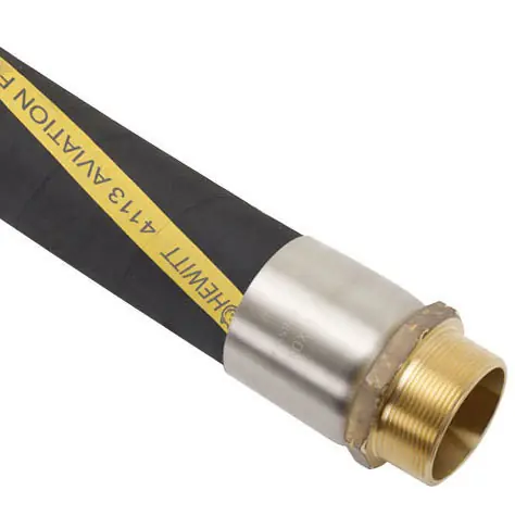 Hewitt 4113 2 1/2 in. Aviation Fueling Hose Assemblies w/ MxM NPT Ends