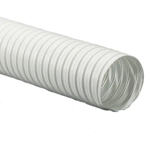 Flexaust® 25 ft. White Duct Hose (-20°F to 325°F)