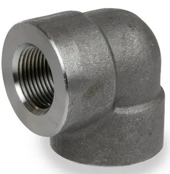 Smith Cooper 3000# Forged Carbon Steel 1/4 in. 90° Elbow Pipe Fitting - Threaded - Fig. 42E 3