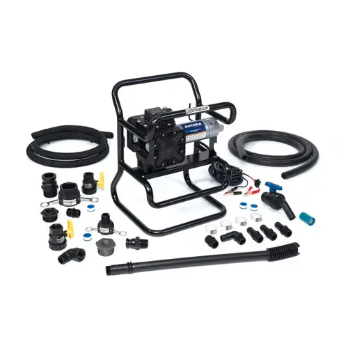 Sotera 12V DC SS435BX713 Chemtraveller Diaphragm Pump Package - 13 GPM