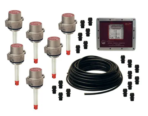 FloTech R/OM Type Overfill System (Top Detection Only) w/ 6 Compartments
