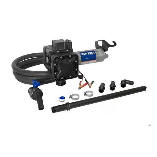 Sotera SS420B 400 Series 12V DC Dual Diaphragm Chemical Pump - 13 GPM