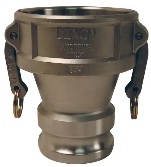 Dixon Stainless Steel Reducing Female Coupler x Male Adapter