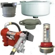 15 GPM Pump & Diesel Vent Kit For Single Wall 300 Gal. x 38 in. Skid Tank