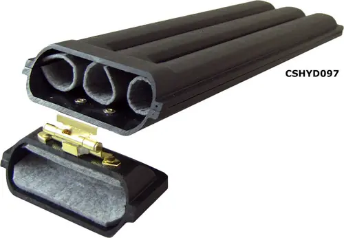 Hydrometer Case w/ Separate Felt-Lined Compartments