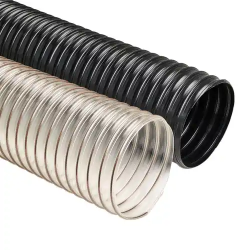 Flexaust Flexadux® PU (Flx-Thane® MD) Series 25 ft. Duct Hose (-65°F to 225°F) (Clear)