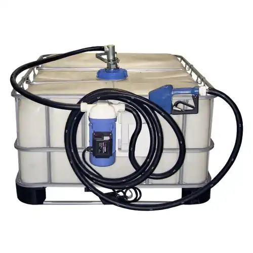 JME 12V DC DEF Transfer System with Stainless RSV Coupler for Totes