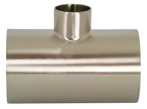 Dixon Sanitary B7RWWW Series Polished 304 SS Reducing Weld Tees
