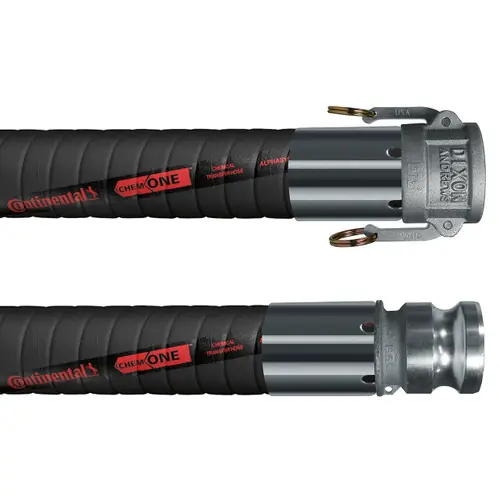Continental ContiTech Chem One 2 in. 200 PSI Chemical Transfer Hose Assemblies w/ C x E Ends