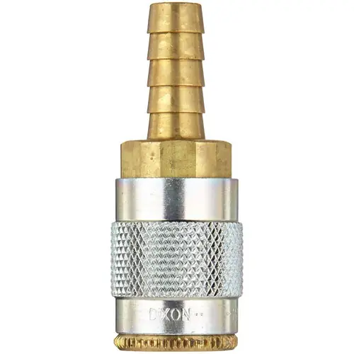 Dixon Air Chief Automotive Interchange 1/4 in. Brass Coupler x 5/16 in. Standard Hose Barb