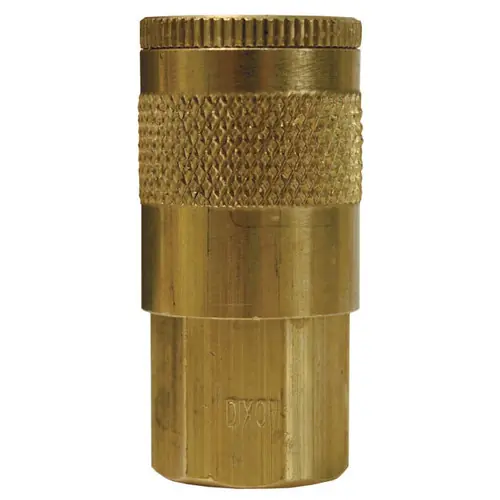 Dixon Air Chief Automotive Interchange 1/4 in. Brass Coupler x 1/4 in. Female NPT