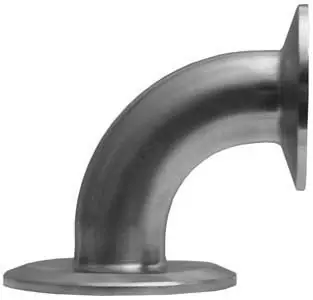 Dixon Sanitary B2CM31MP Non-Tapered 90° Reducing Clamp Elbows 304 SS