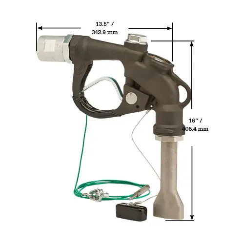 Husky Falcon Manual Overwing Aircraft Nozzle Replacement Parts