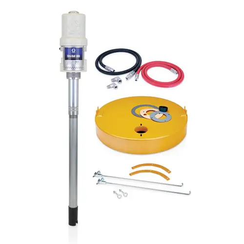 Graco Fire-Ball 300 5:1 Specialty Oil Pump Package For 55 gal Closed-head Cover-Mounted