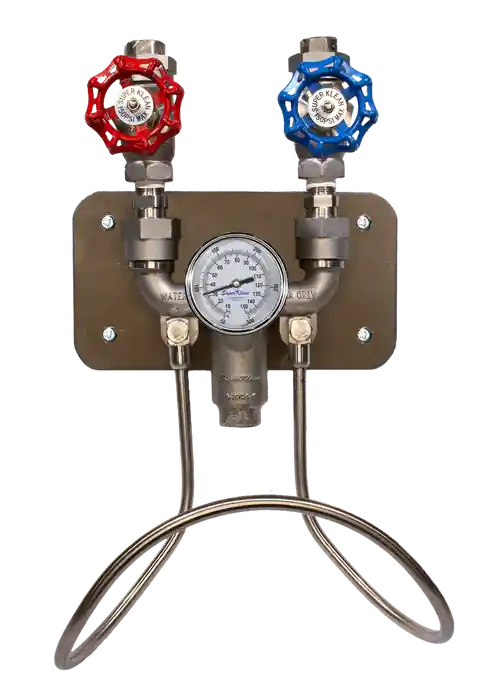 SuperKlean Duramix 8000GM-S Series Stainless Steel Steam & Cold Water Mixing Unit