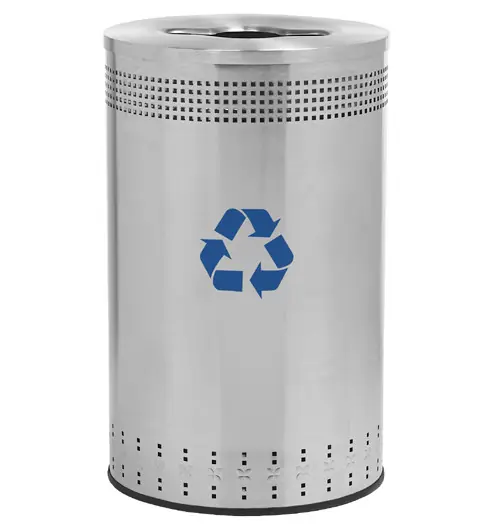 Commercial Zone Precision Series 45 Gal Stainless Steel Open Top Recycler