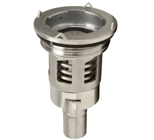 Piusi Stainless Steel Valve 2.5 in. x 5 Buttress