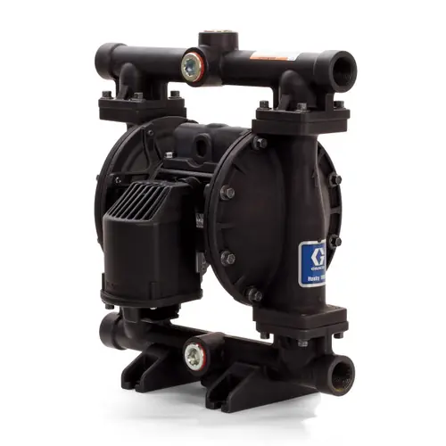 Graco Husky 1050 1 in. Aluminum Air Diaphragm Pump w/ TPE Diaphragms & Seats, Acetal Balls - UL Listed for Fuels