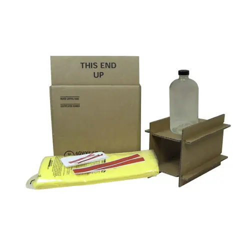 HAZMATPAC One 32 oz. Bottle w/ PVC Coating Packaging System