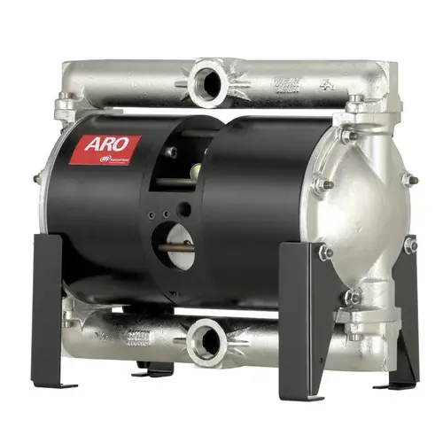 ARO 3:1 Ratio High Pressure 1 in. NPTF Aluminum Air Diaphragm Pump w/ PTFE Diaphragms, Stainless Steel Balls & Seats
