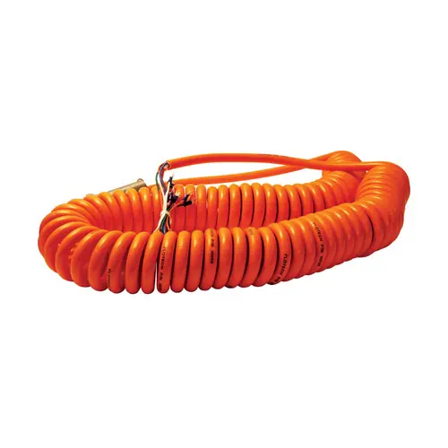 Dixon 30 ft. Orange Coiled Cord w/ 6 Conductors for Civacon and Scully Systems