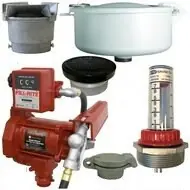 20 GPM Pump & Diesel Vent Kit For Single Wall 1000 Gal. x 48 in. Skid Tank w/ E-Vent
