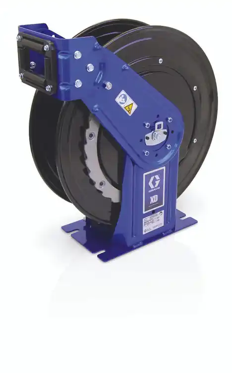 Graco XD 30 3/4 in. DEF Heavy Duty Spring Driven Hose Reels (Yellow) - Reel Only