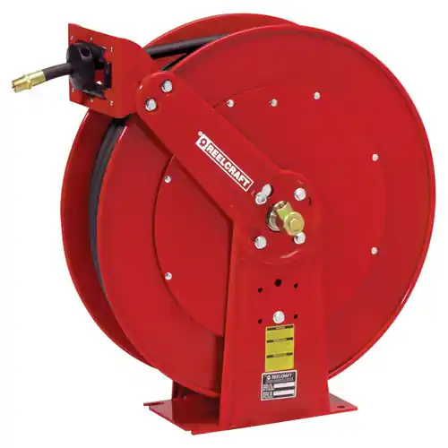Reelcraft 80000 Series Pressure Wash Spring Retractable Hose Reel with 3/8 in. x 100 ft. Hose