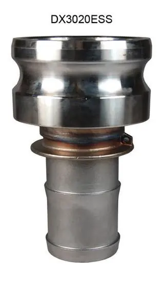 Dixon Stainless Steel Part E Reducing Male Adapter x Hose Shank Coupler