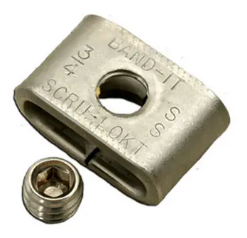 BAND-IT Scru-Lokt Style Stainless Steel Buckles